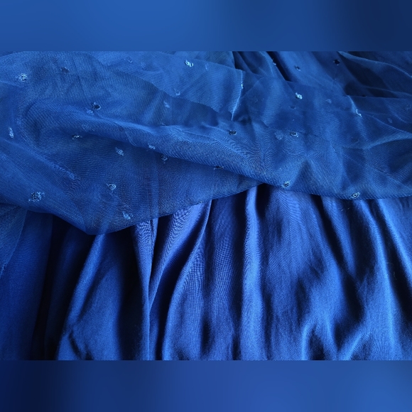 TORRID WOMEN'S/MISSES PLUS SIZE 2 (18-20) 2X DARK BLUE SKIRT ELASTIC WB NWOT - Picture 4 of 10